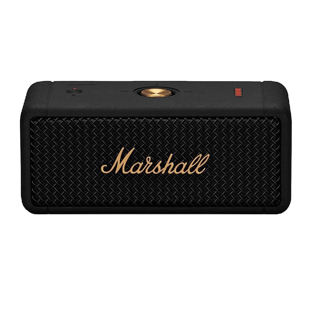 

Портативная беспроводная колонка Marshall Emberton, черный и латунь