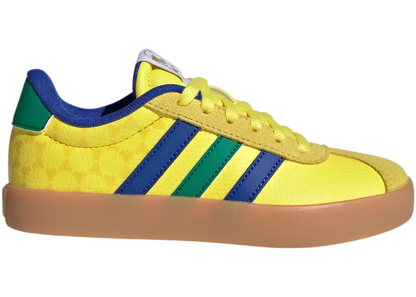 Детские кроссовки Lifestyle Adidas VL Court 3.0, Bright Yellow Bold Blue Bold Green