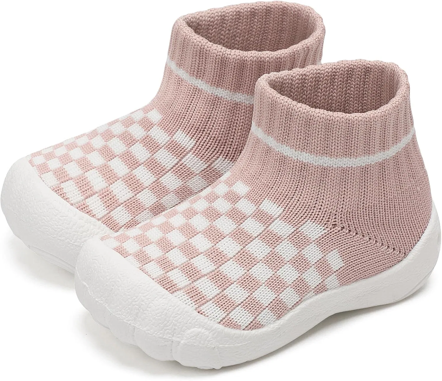 Детские кроссовки для девочек и мальчиков с дышащим верхом Kxsoi, Plaid Pink