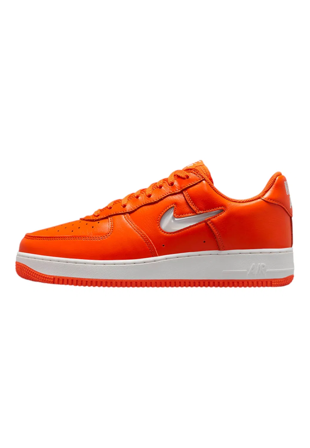 Детские кроссовки для мальчиков с шнуровкой Air Force 1 Low Retro Cotm Ltr NIKE, Orange White