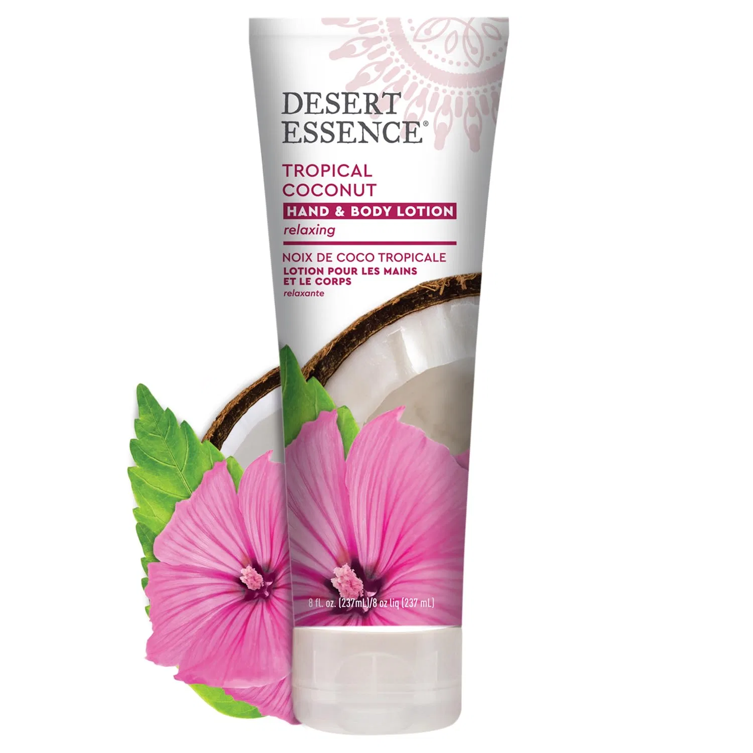Лосьон для рук и тела Desert Essence Tropical Coconut, 237 мл, Coconut
