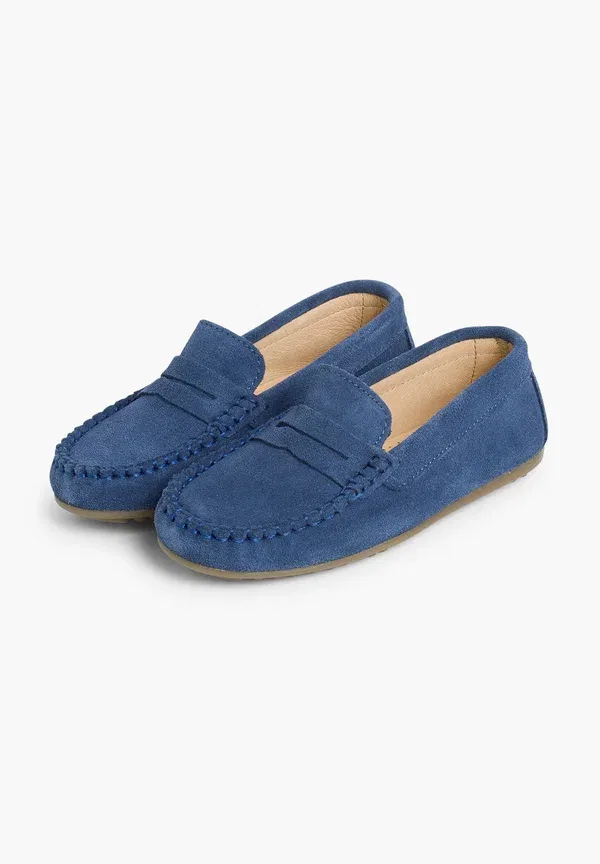 Мокасины кожаные Moccasins Pisamonas, azul jeans, синий — фото 2