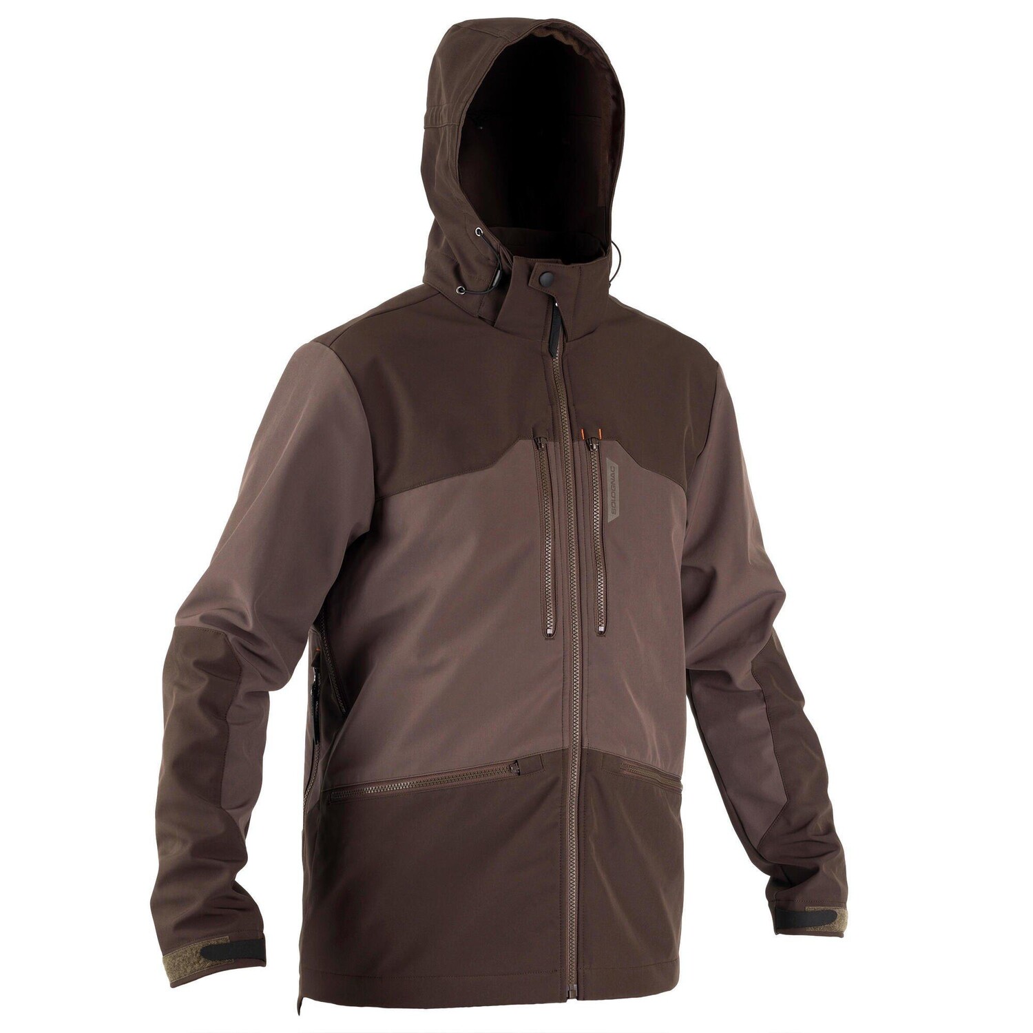 

Ветрозащитная куртка Decathlon Softshell Solognac, черный