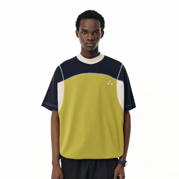 Футболка детская с круглым вырезом FPA, Yellow Green — фото 4
