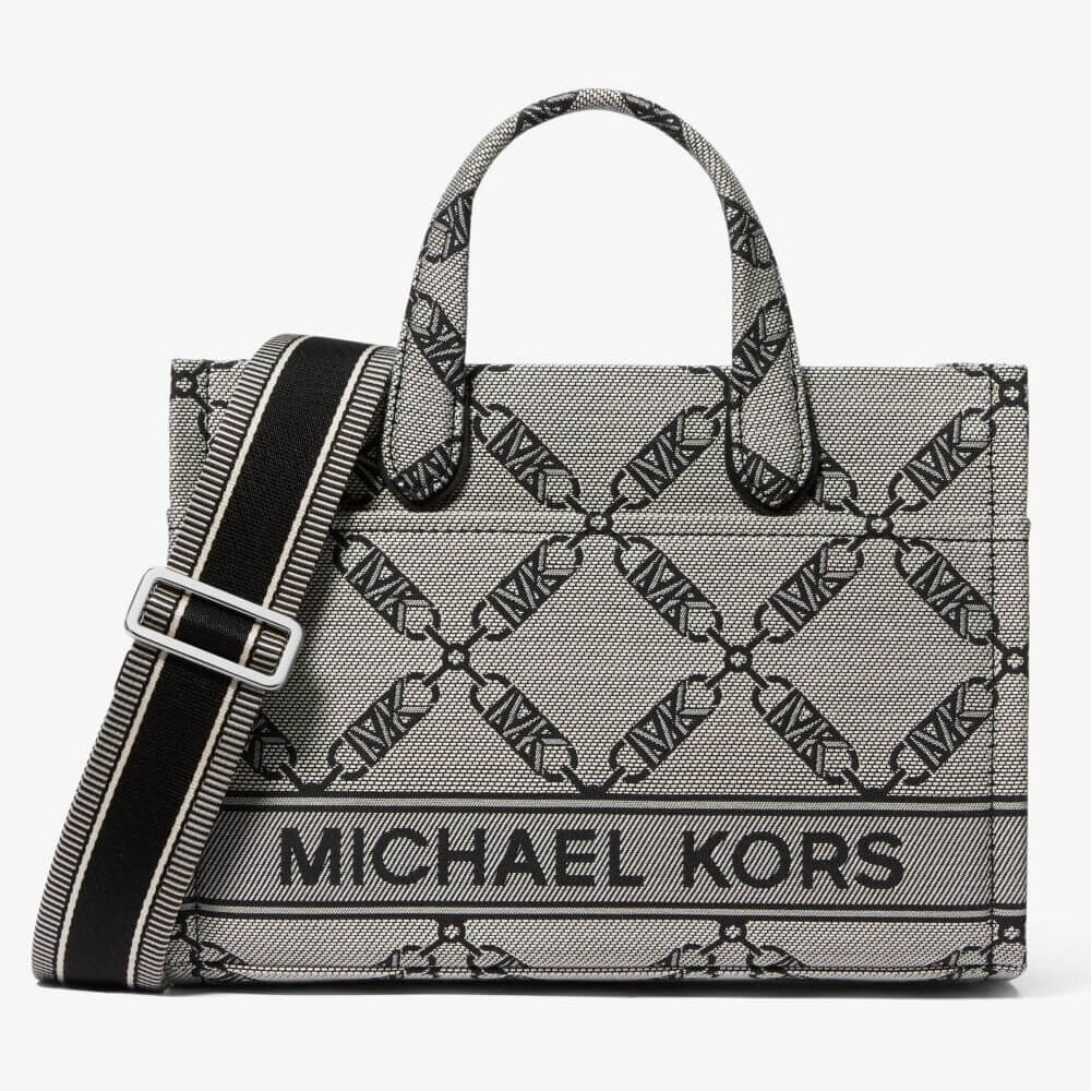

Сумка Michael Michael Kors Gigi Small Empire Logo, серый/черный