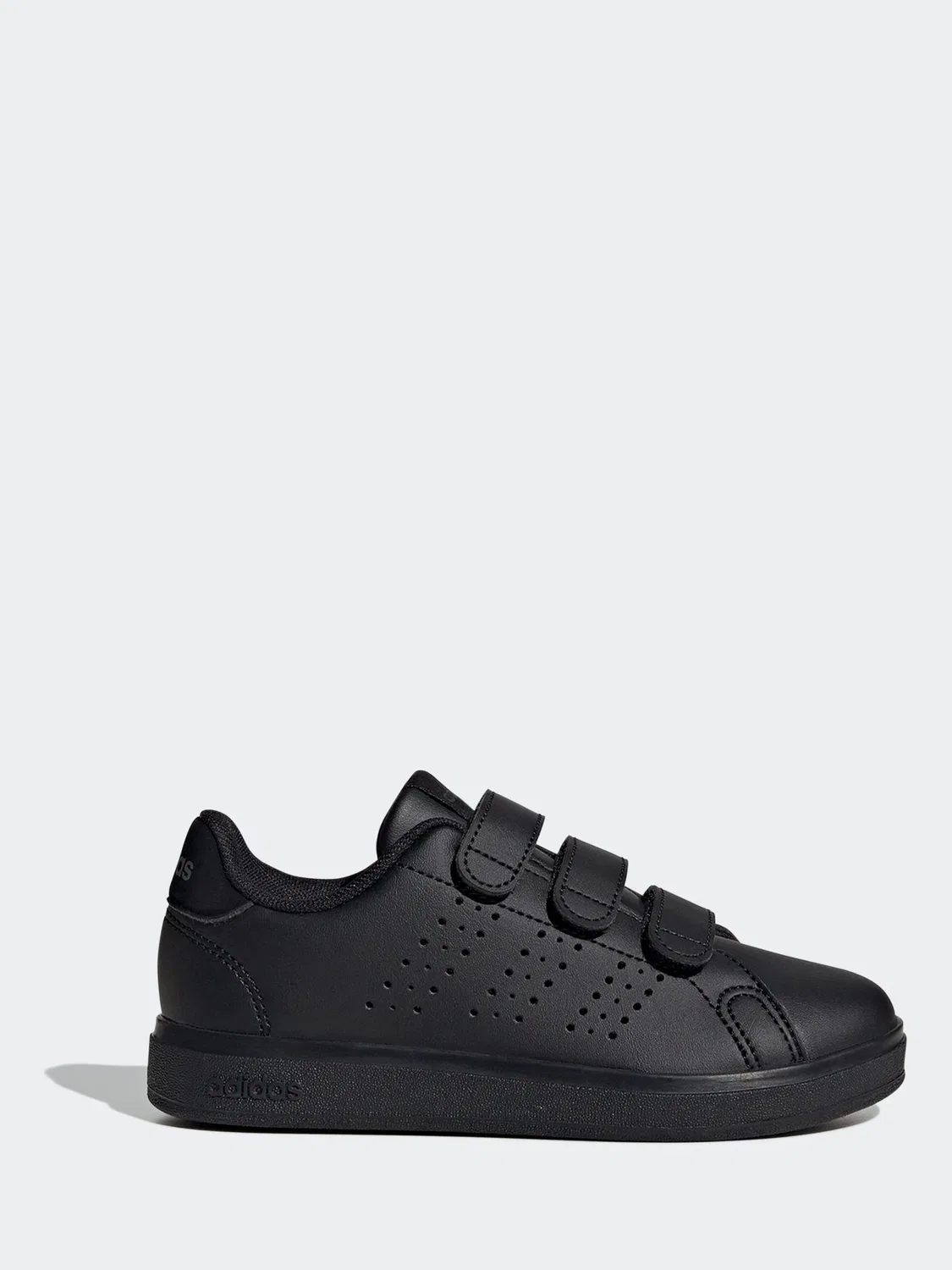 Кроссовки детские с перфорацией, Advantage Base 2.0 adidas, черный — фото 3