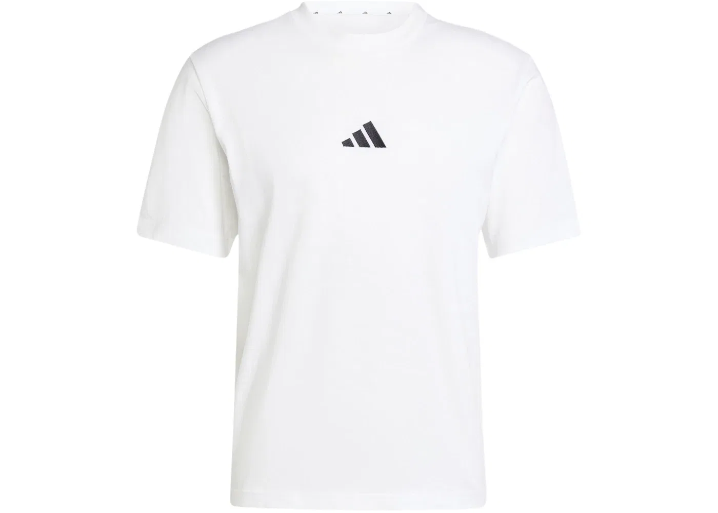 Мужская футболка с логотипом Adidas, White/Black