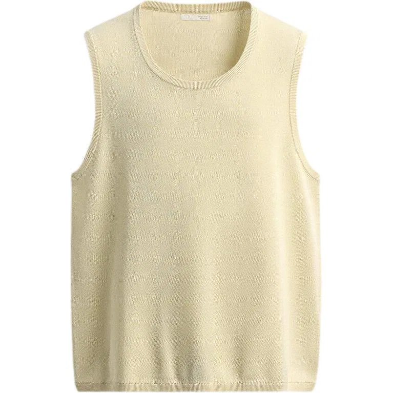 Мужская майка с круглым вырезом Light Beige ZARA