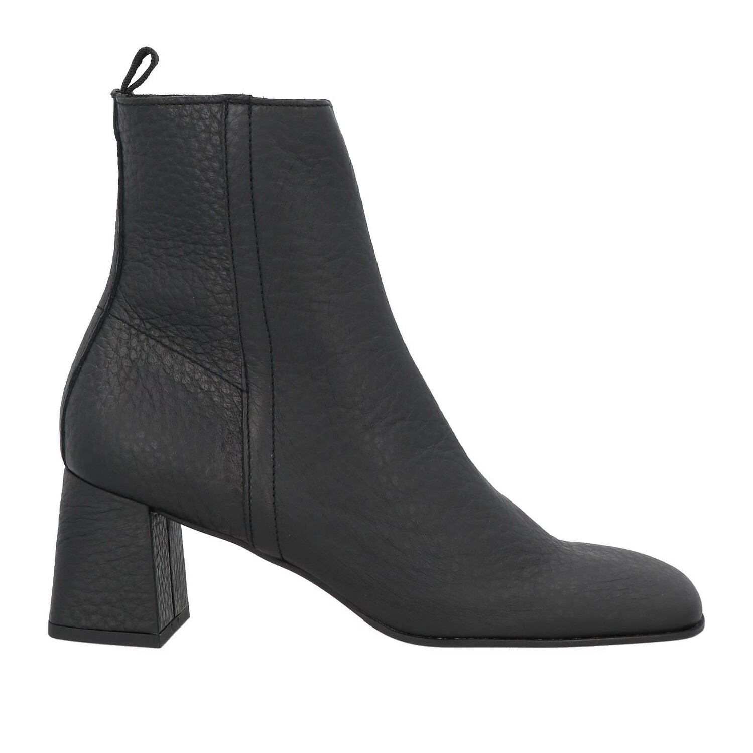 

Ботильоны Zinda Textured Leather Square Toeline And Heel, черный