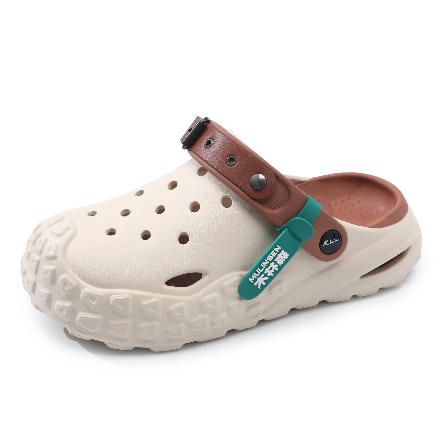 

Mulinsen Сабо мужские бежево-желтые