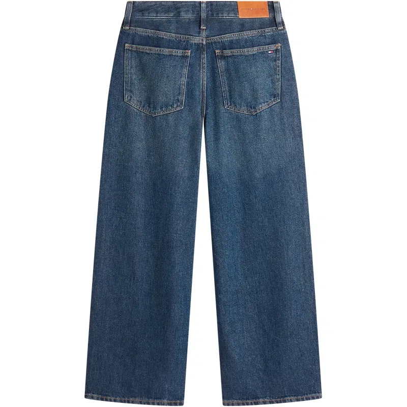 Женские джинсы с широкими штанинами Wide Leg 1BM Tommy Hilfiger, Denim Blue 1BM — фото 4