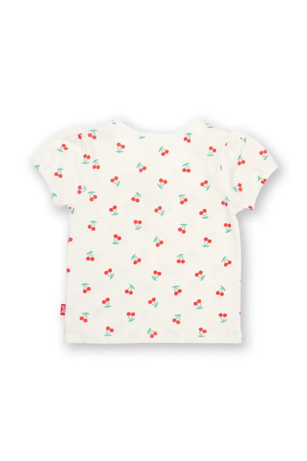 Детская футболка с принтом Cherry Friends Kite, Cream — фото 4