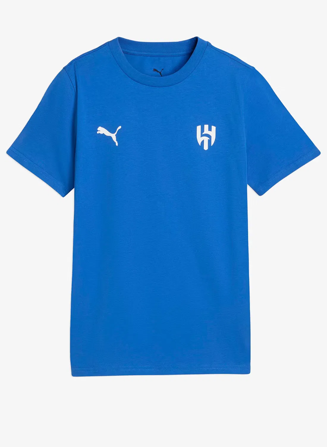 Футболка с принтом, Puma, синяя