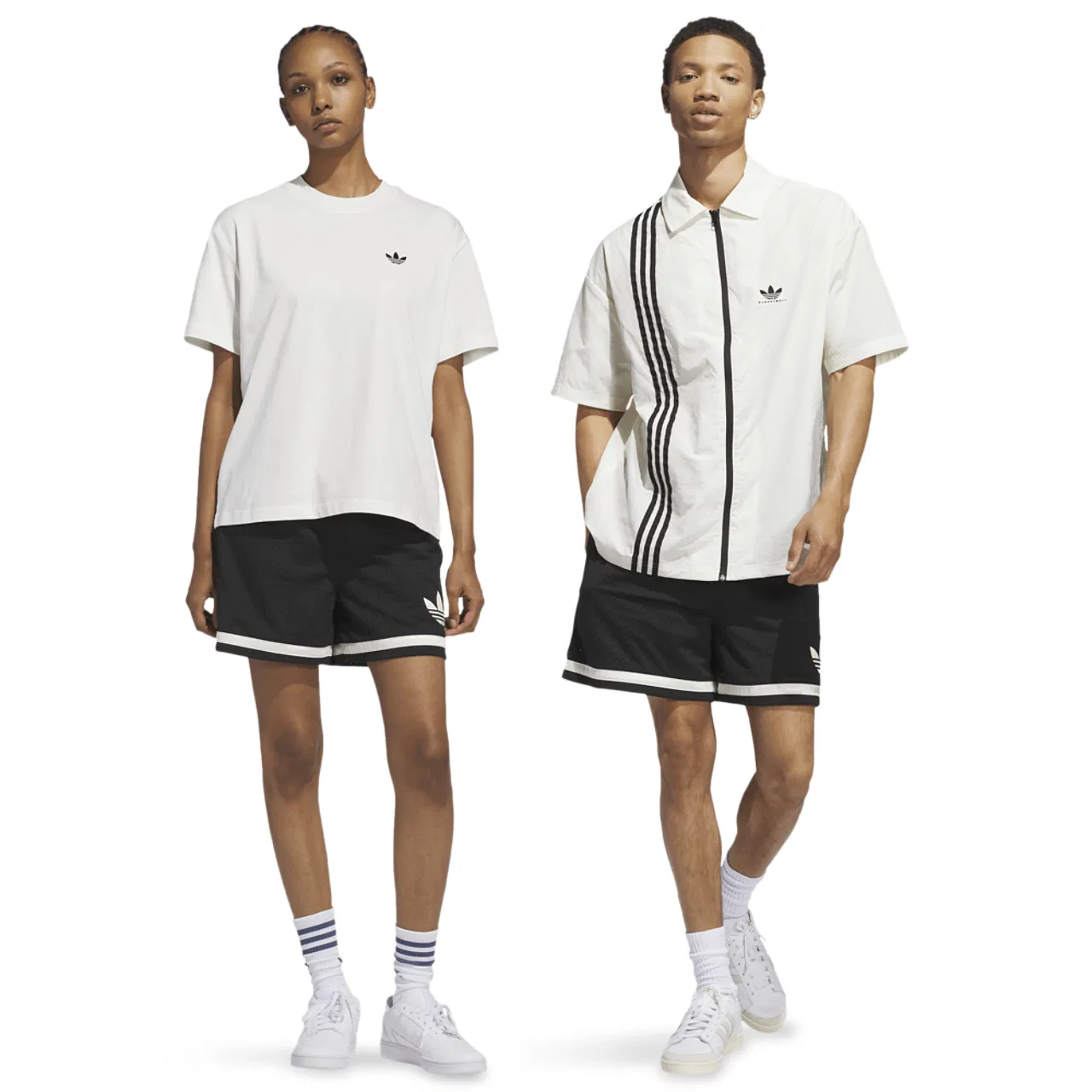 Шорты для мужчин Warp Knit Adidas, цвет Black/Ivory