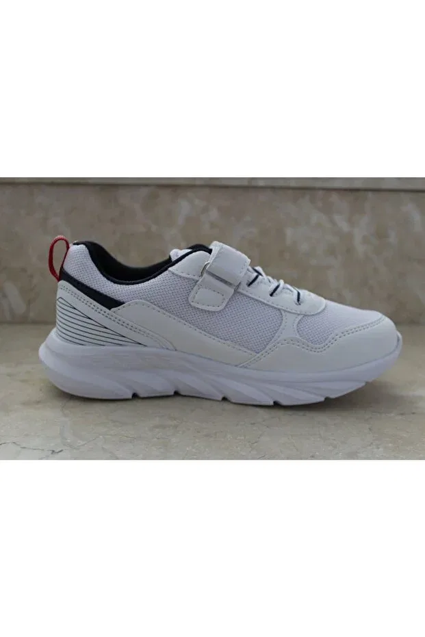 Детские спортивные кроссовки с графическим принтом Kinetix, White — фото 2