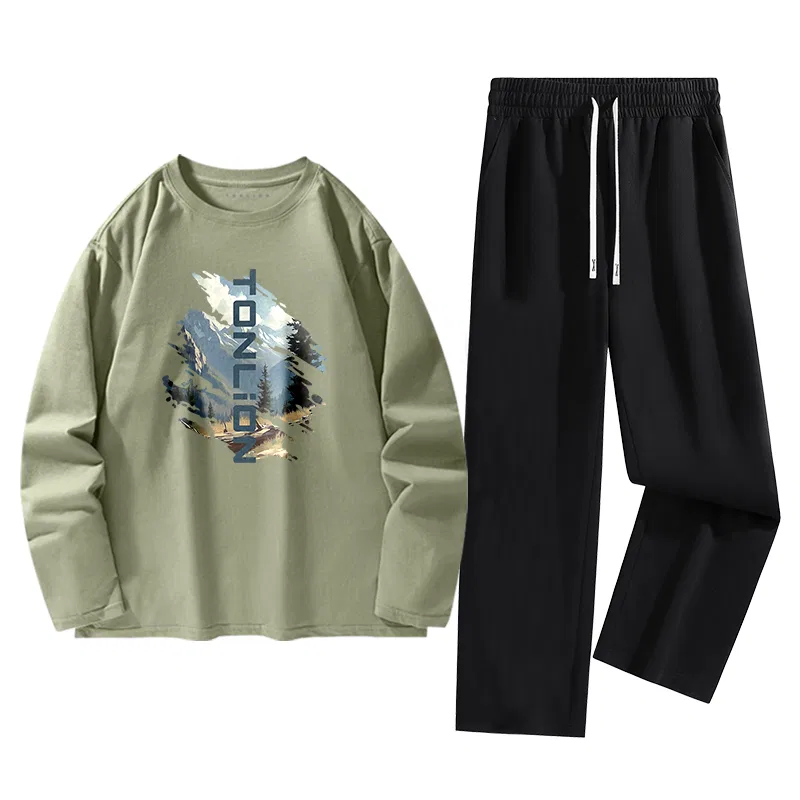 Спортивный костюм детский Tonlion, Цвет Palm Green Black