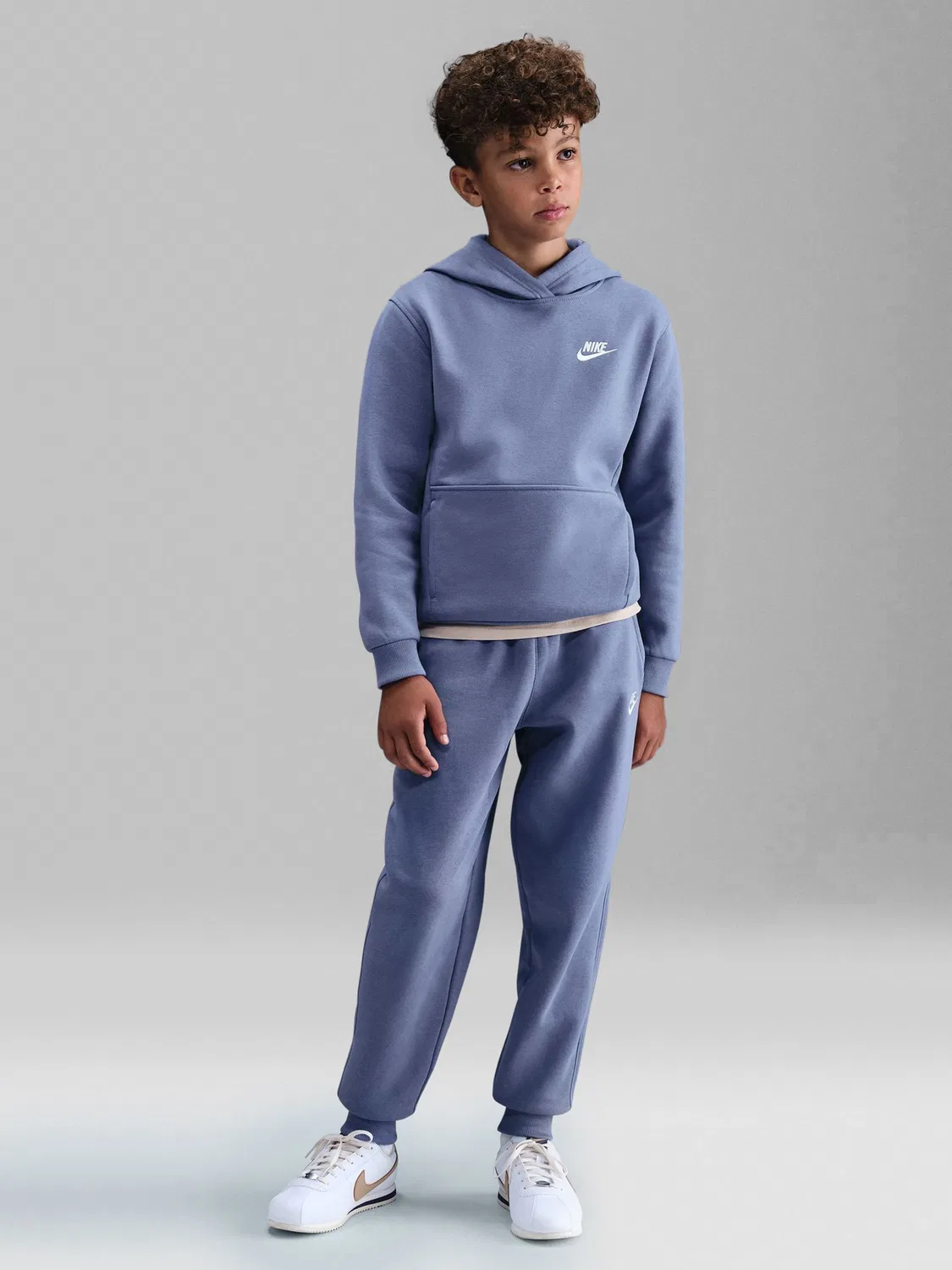 Толстовка Club Fleece World Indigo Blue Nike