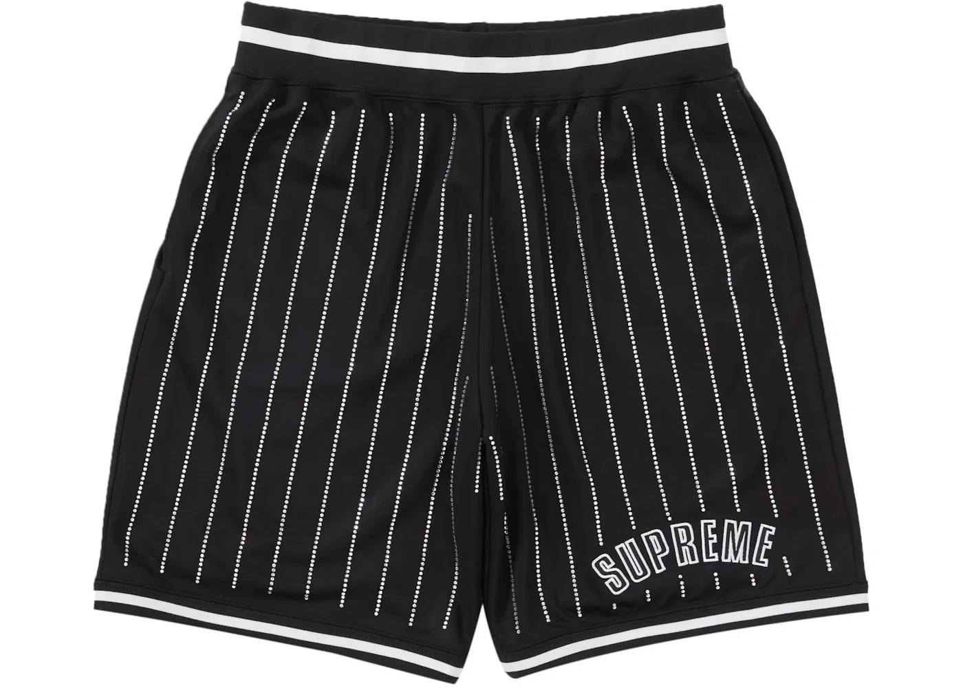 Мужские шорты с принтом Supreme, Black