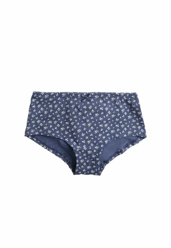 Трусы с цветочным принтом 7 pack floral stripe Marks & Spencer, темно-синий mix — фото 2