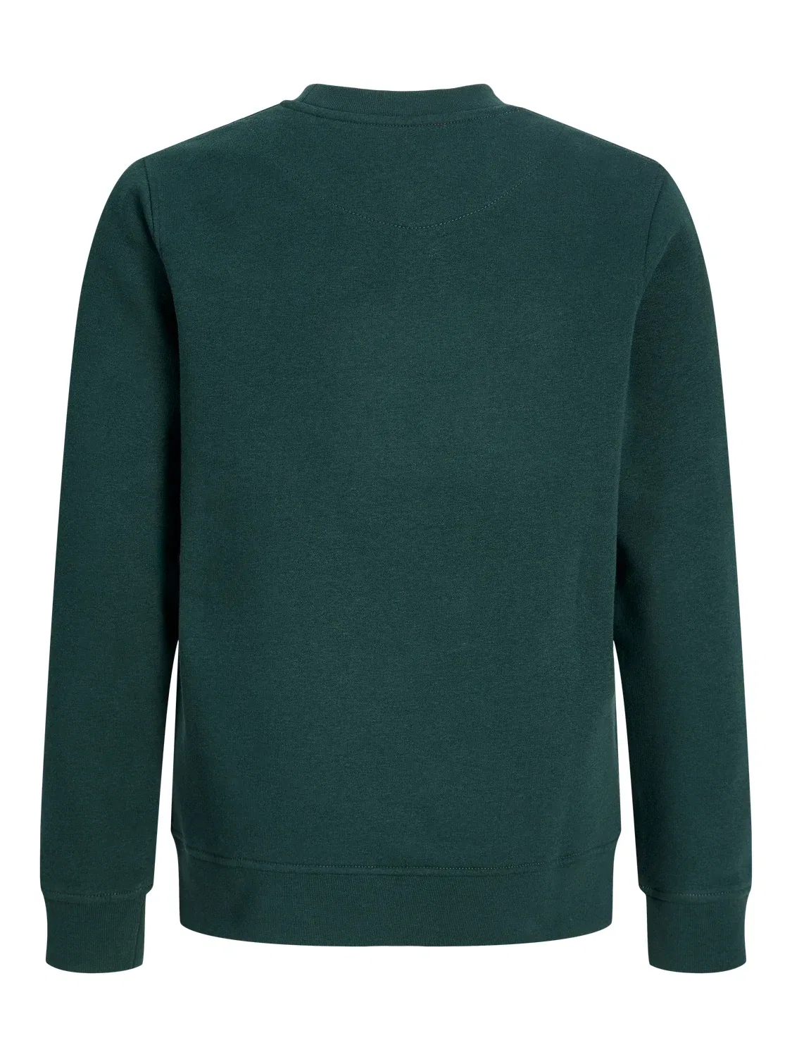 Свитшот с круглым вырезом свободного кроя JJESOHO Jack & Jones Junior, зеленый — фото 2