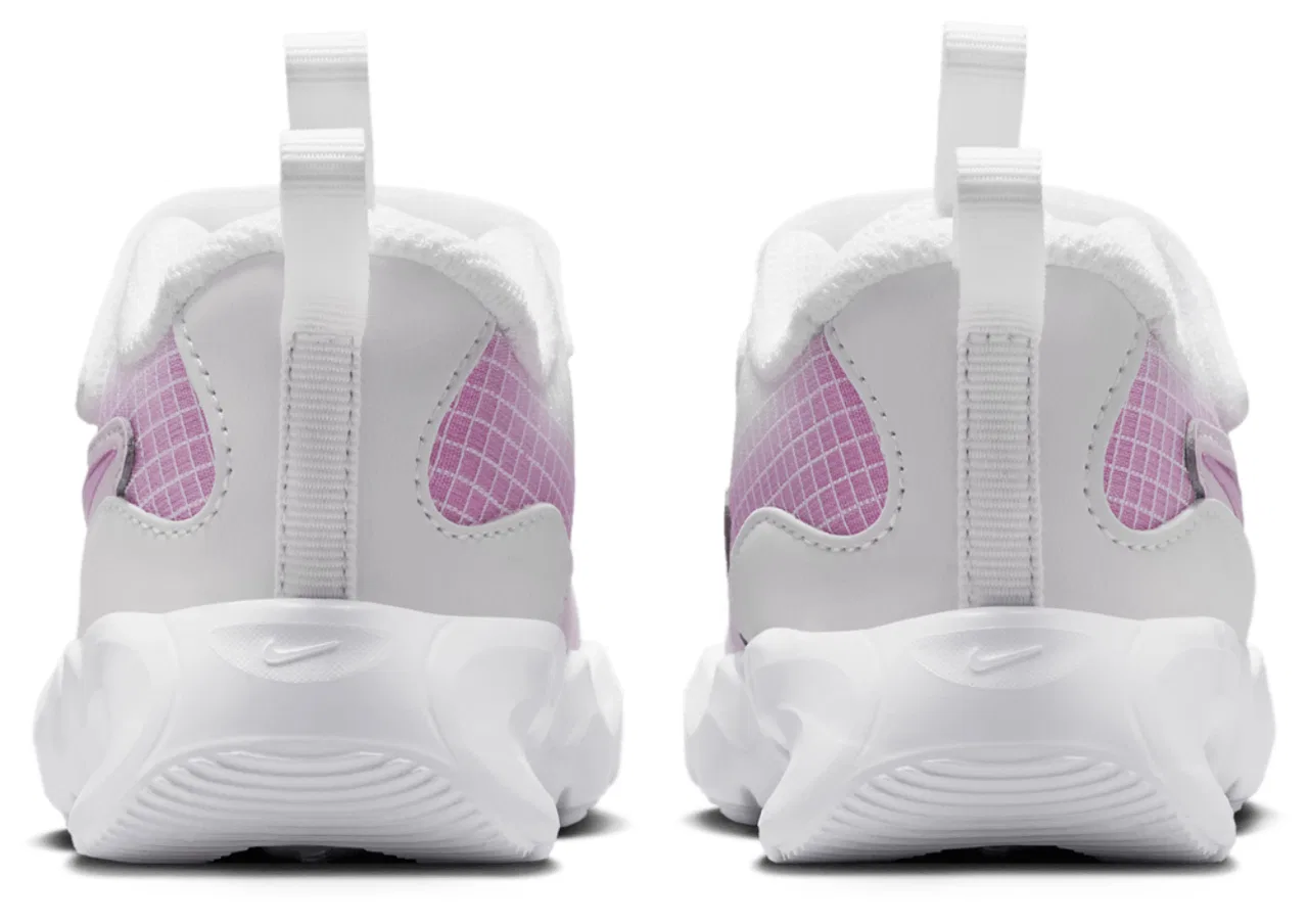 Кроссовки для мальчиков Air Max Nova Nike, цвет White/Bleached Lilac/Playful Pink — фото 3