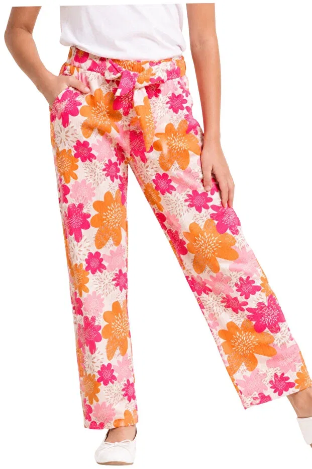 Детские брюки для девочек с принтом Divonette, Pattern 5 - Colorful