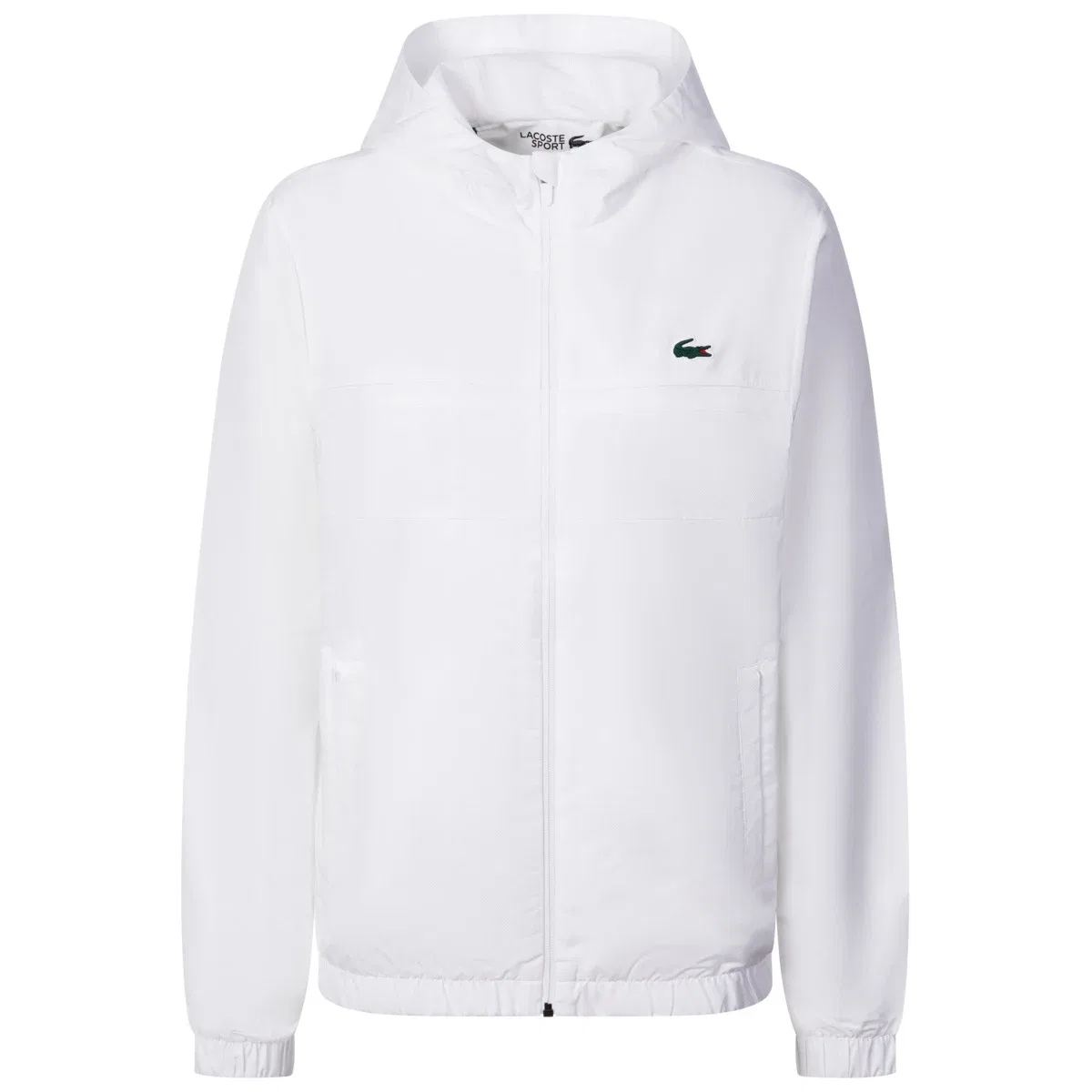 Куртка спортивная белая Lacoste, белый