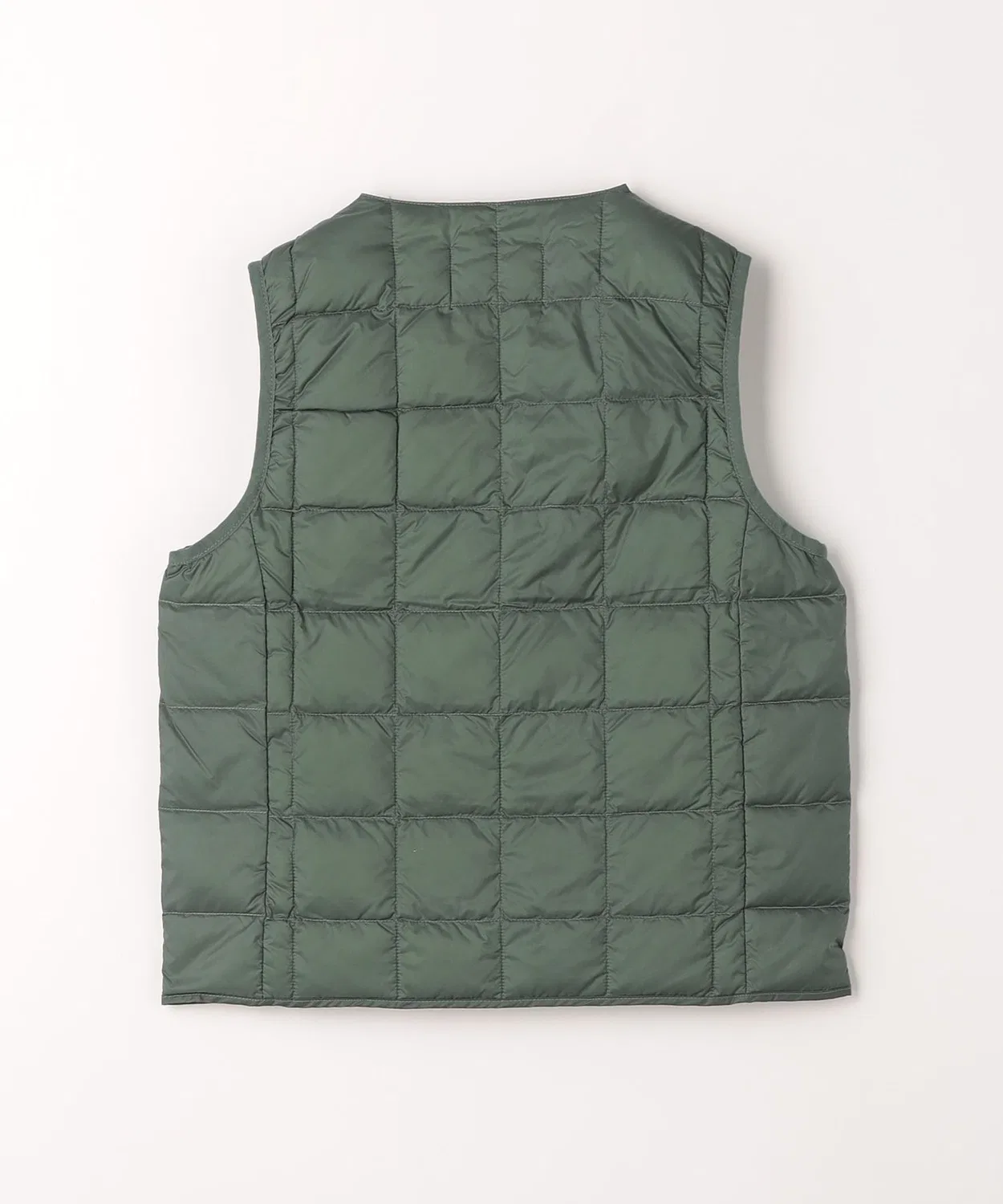 Детский жилет стеганый с V-образным вырезом TAION V BUTTON VEST green label relaxing, Mocha — фото 2
