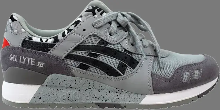 

Кроссовки gel lyte 3 'camo mid grey' Asics, серый