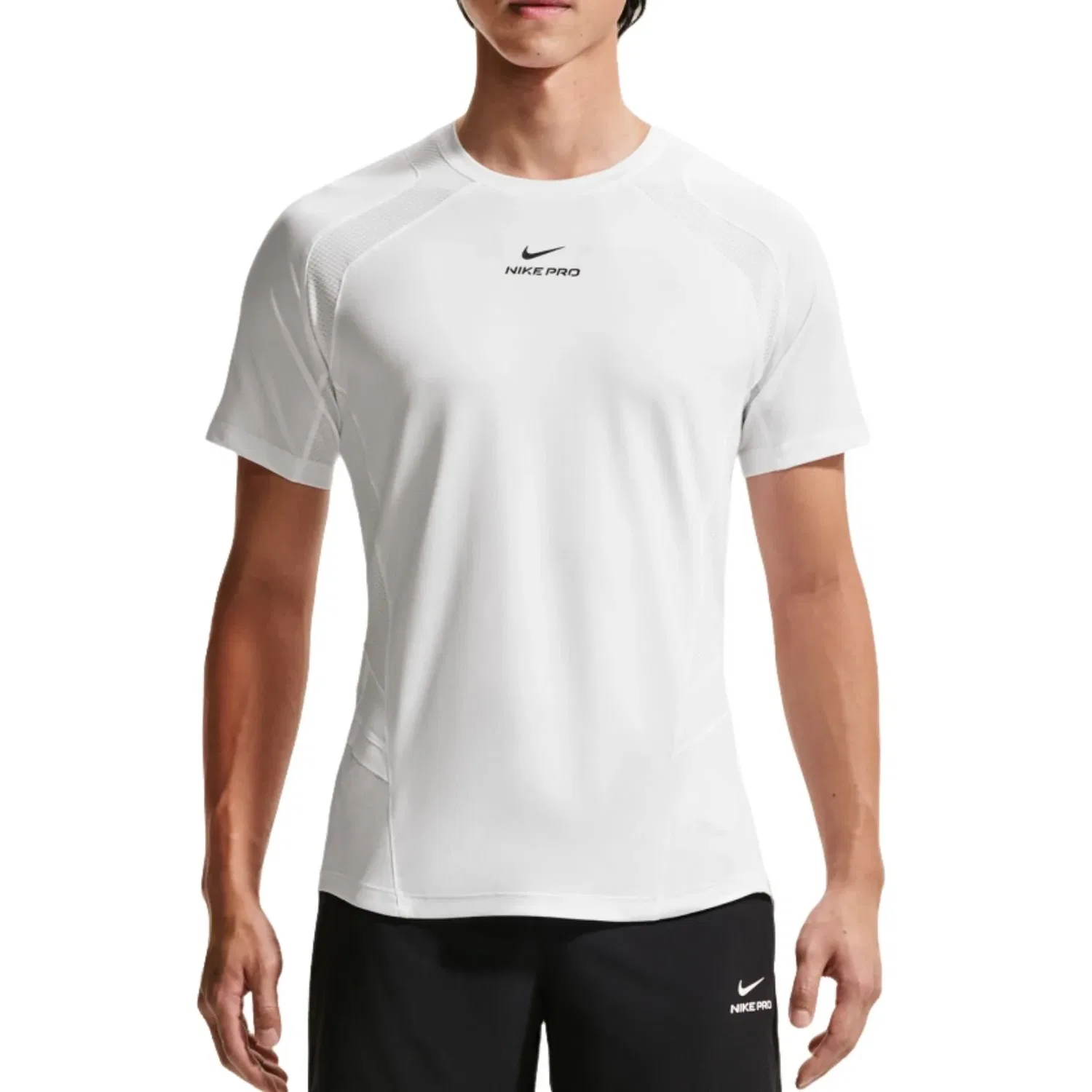 Мужская футболка для тренировок Pro Training Dri-FIT ADV T-Shirt 'White' Nike, белый — фото 3