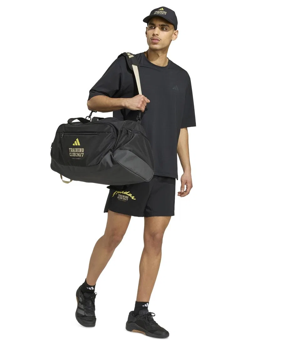 Футболка с принтом Prime Lift Essentials Workout Graphics adidas, Black — фото 2