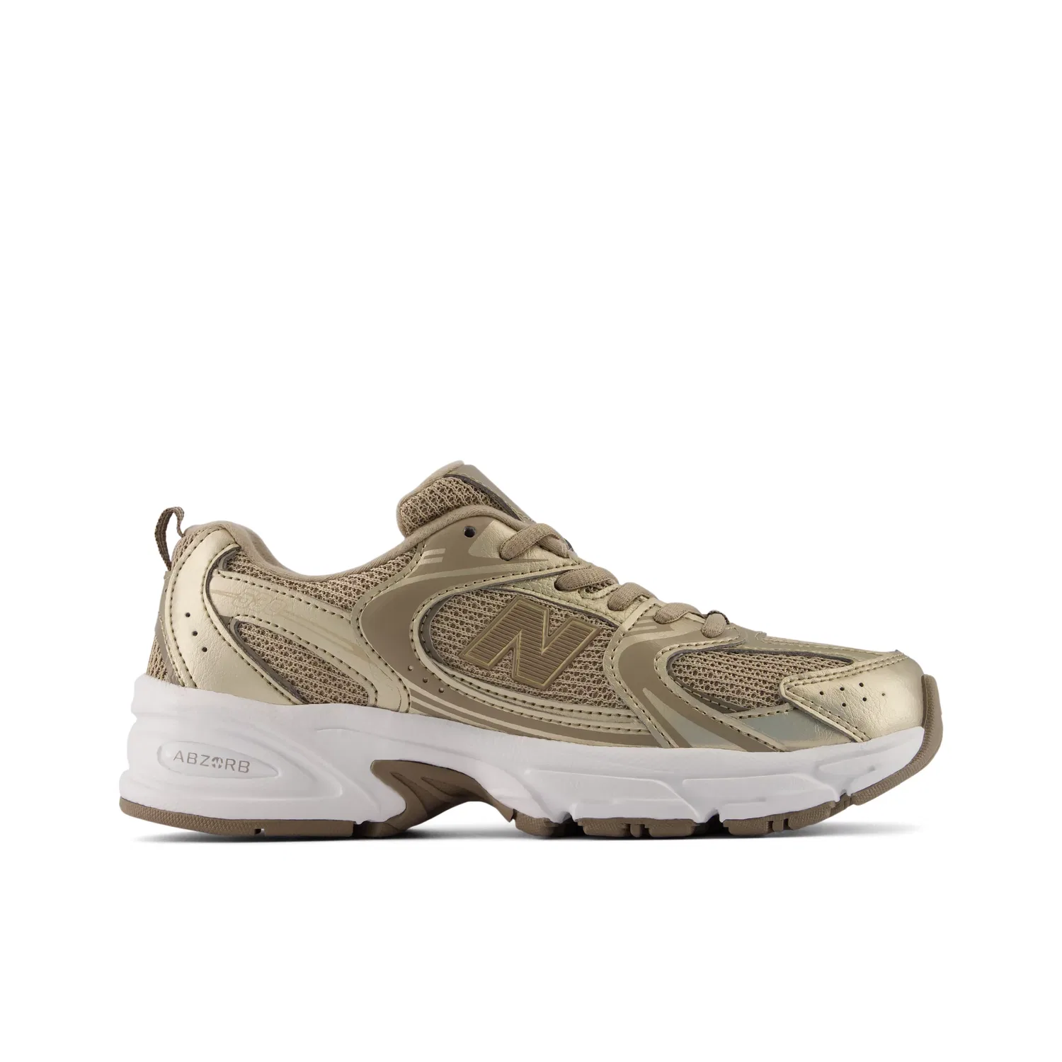 Детские кроссовки с шнуровкой 530 Lace New Balance, Mushroom With Driftwood