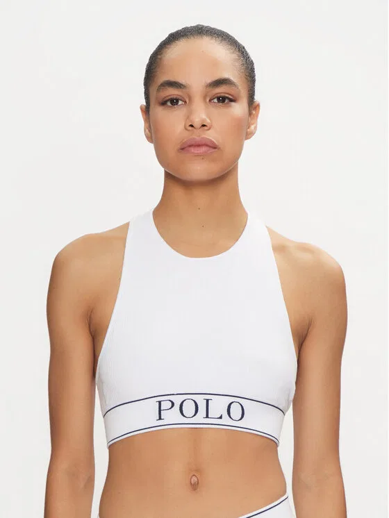 Топ-бюстгальтер Polo Ralph Lauren, белый