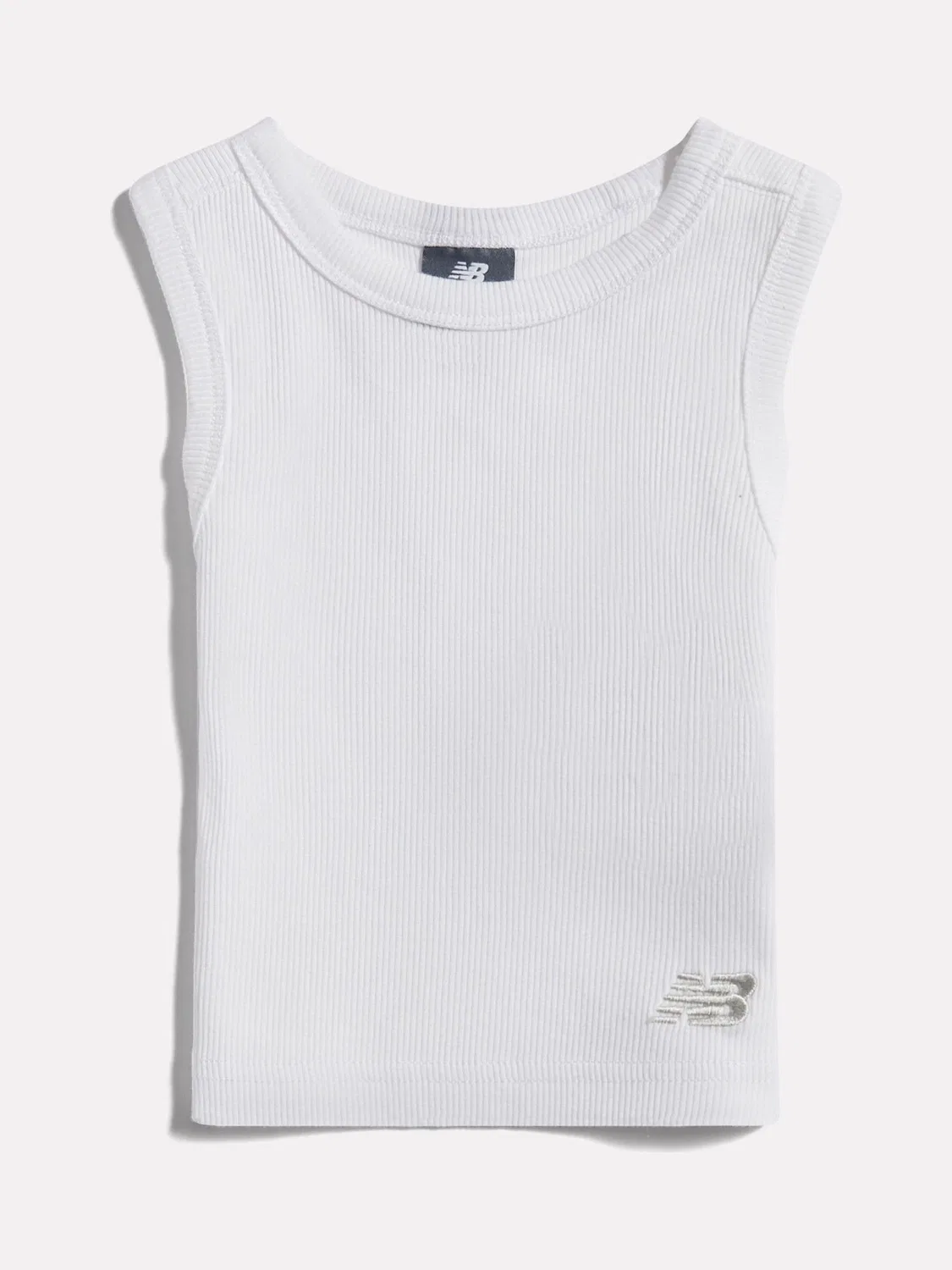 Майка-борцовка Rib Vest New Balance, белый