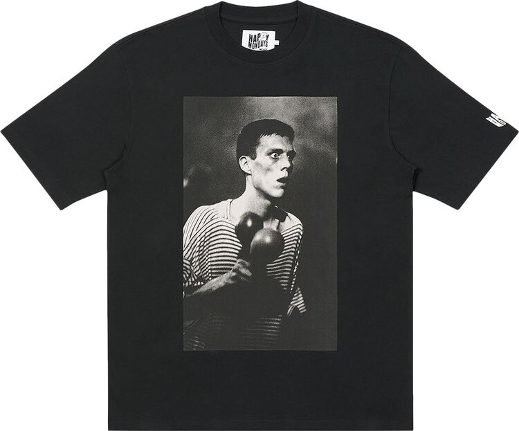 

Футболка Palace Happy Mondays Bez T-Shirt 'Black', черный