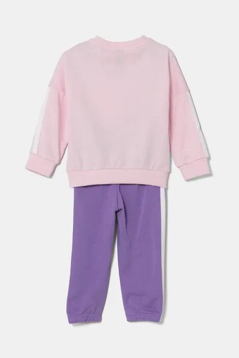 Детский спортивный костюм с принтом 3S FT JOG Adidas, Rosa — фото 2