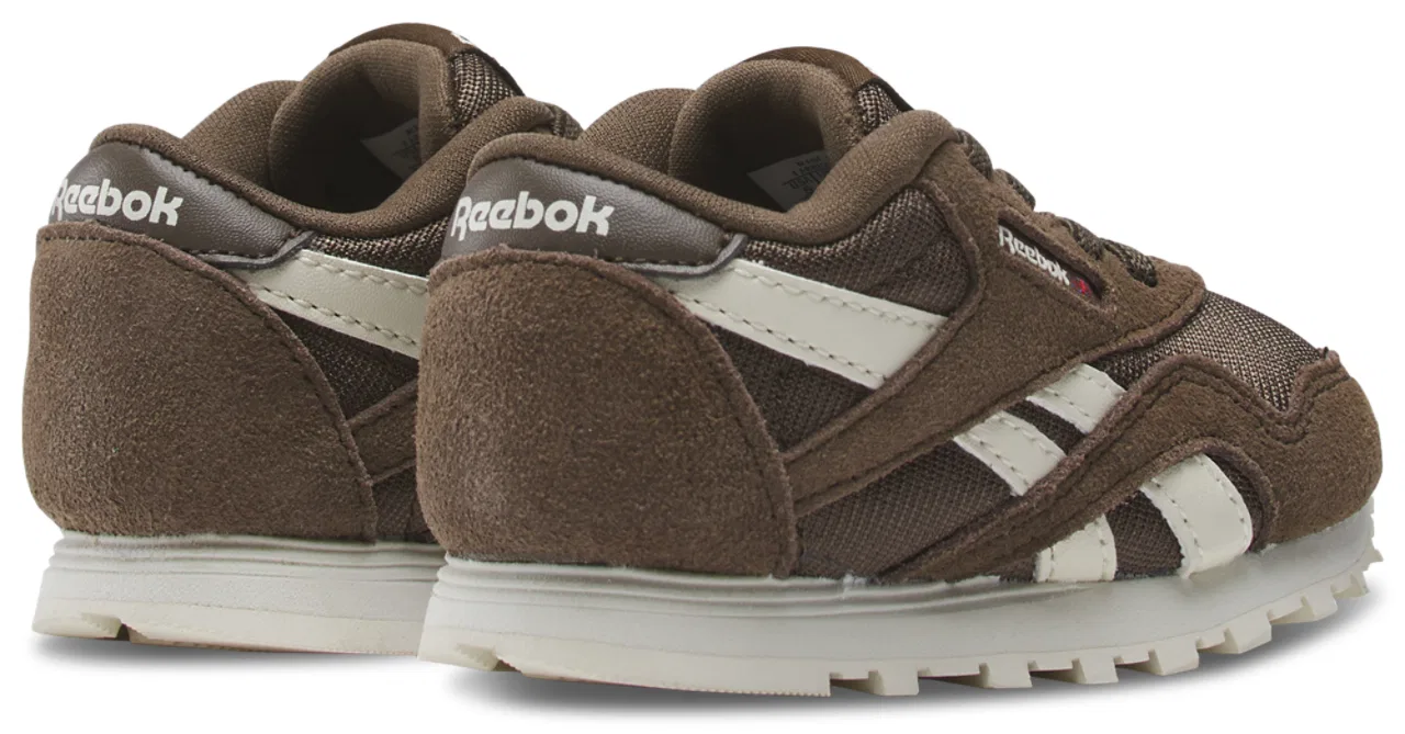 Кроссовки для мальчиков CL Nylon Reebok, цвет Utility Brown/Alabaster — фото 2