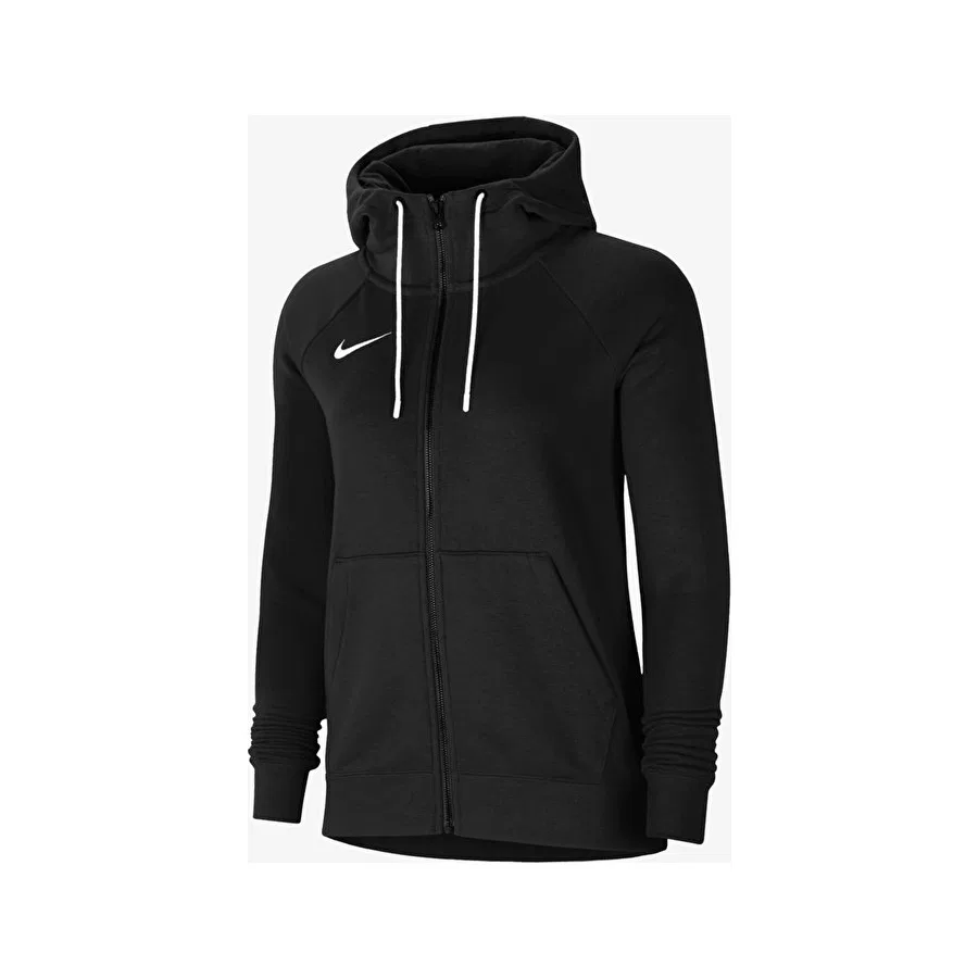 Женский худи с капюшоном и молнией Nike W Nk Flc Park20 Fz Hoodie, Черный