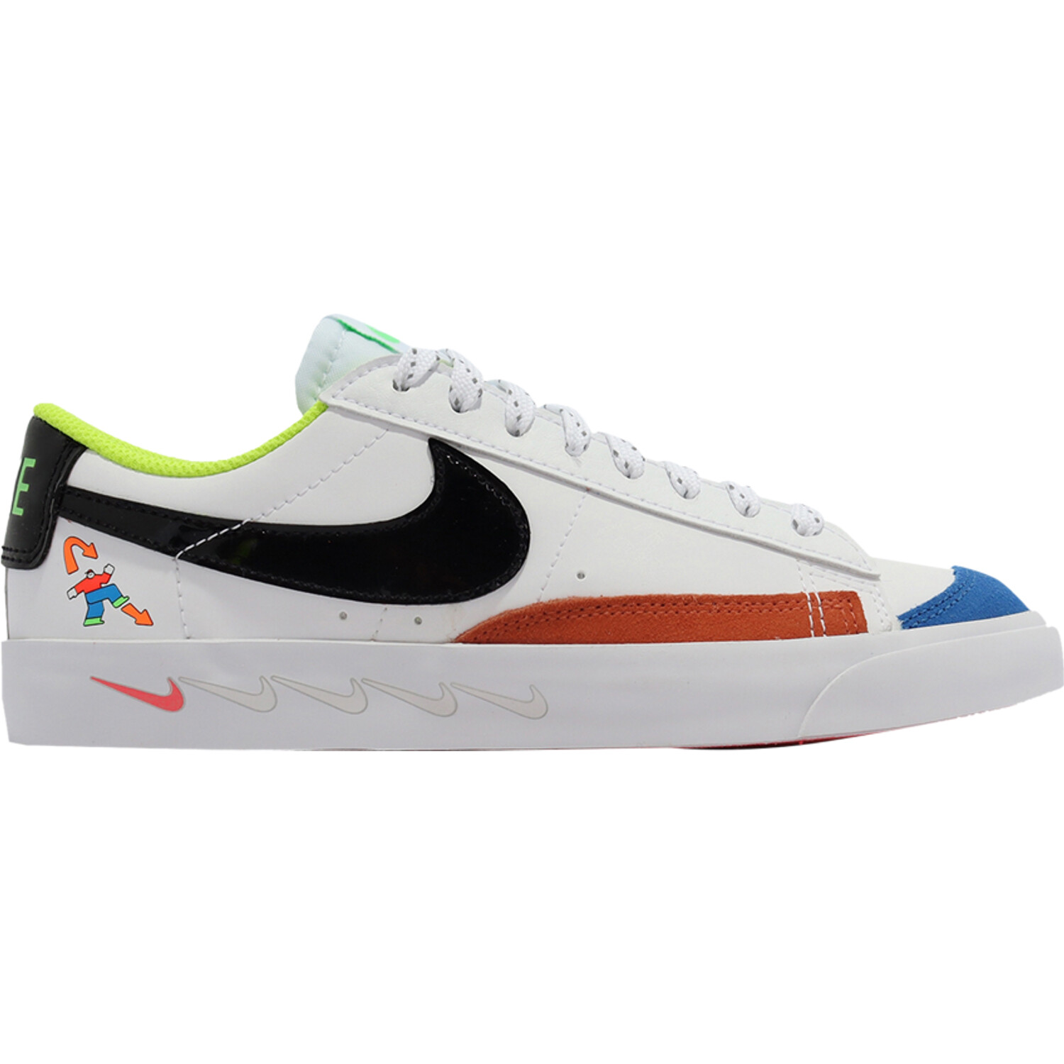 

Кроссовки Nike Blazer Low, разноцветный