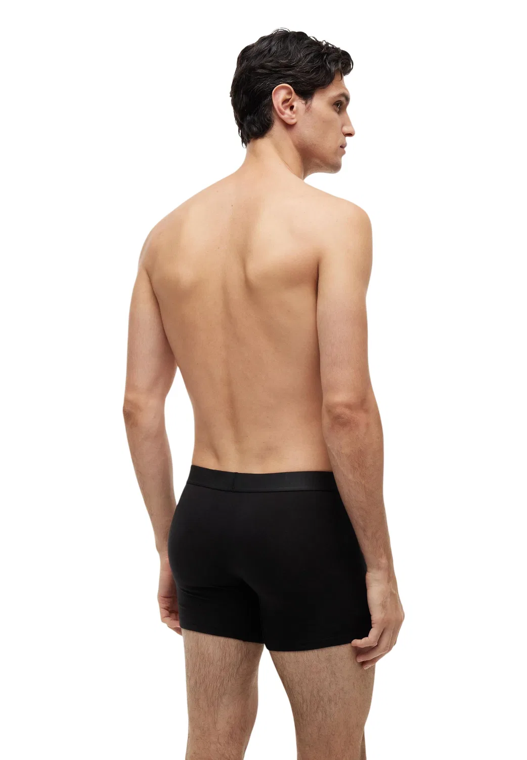 Мужские трусы-боксеры из органического хлопка, Black Tommy Hilfiger — фото 4