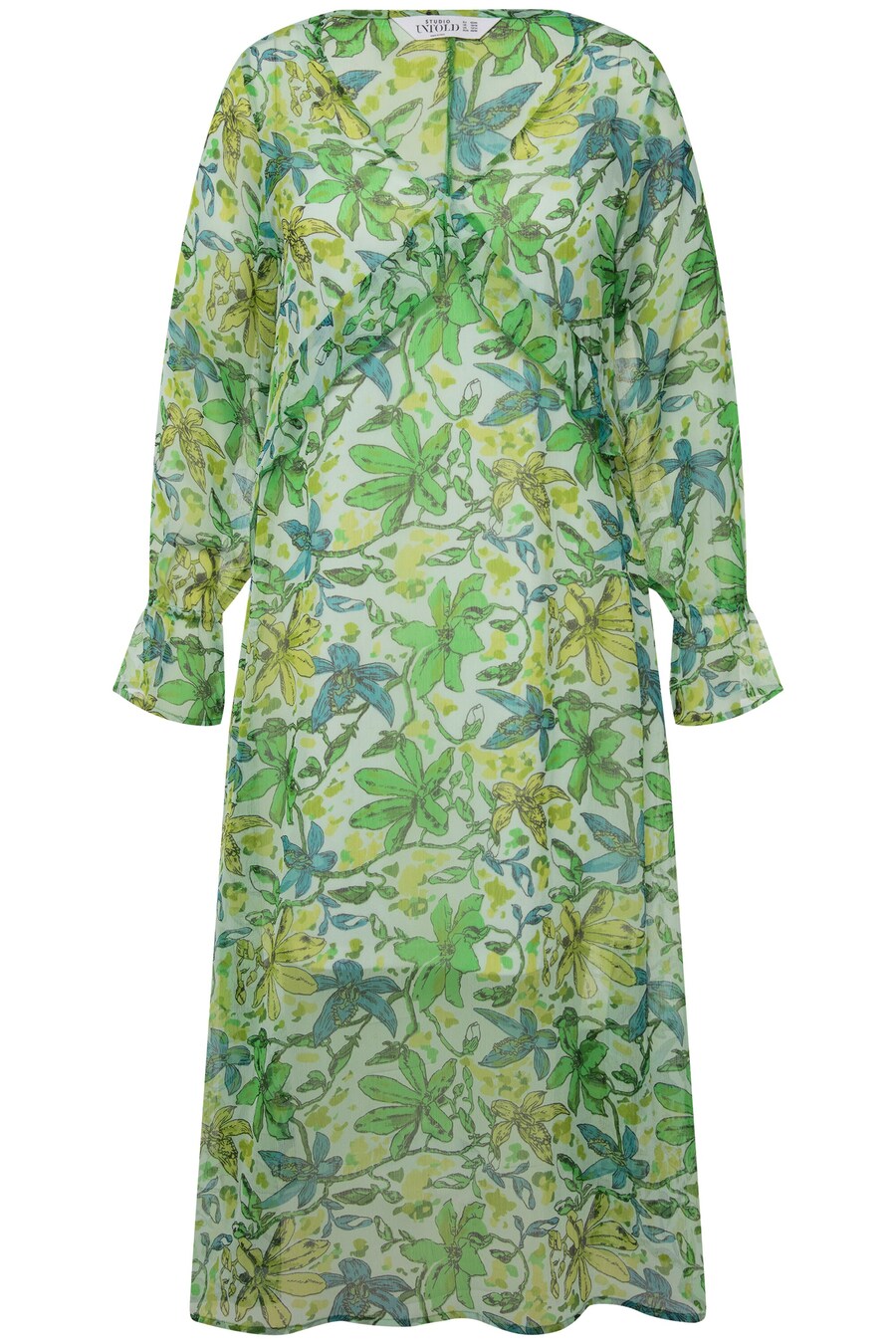 

Миди платье Studio Untold, mottled green