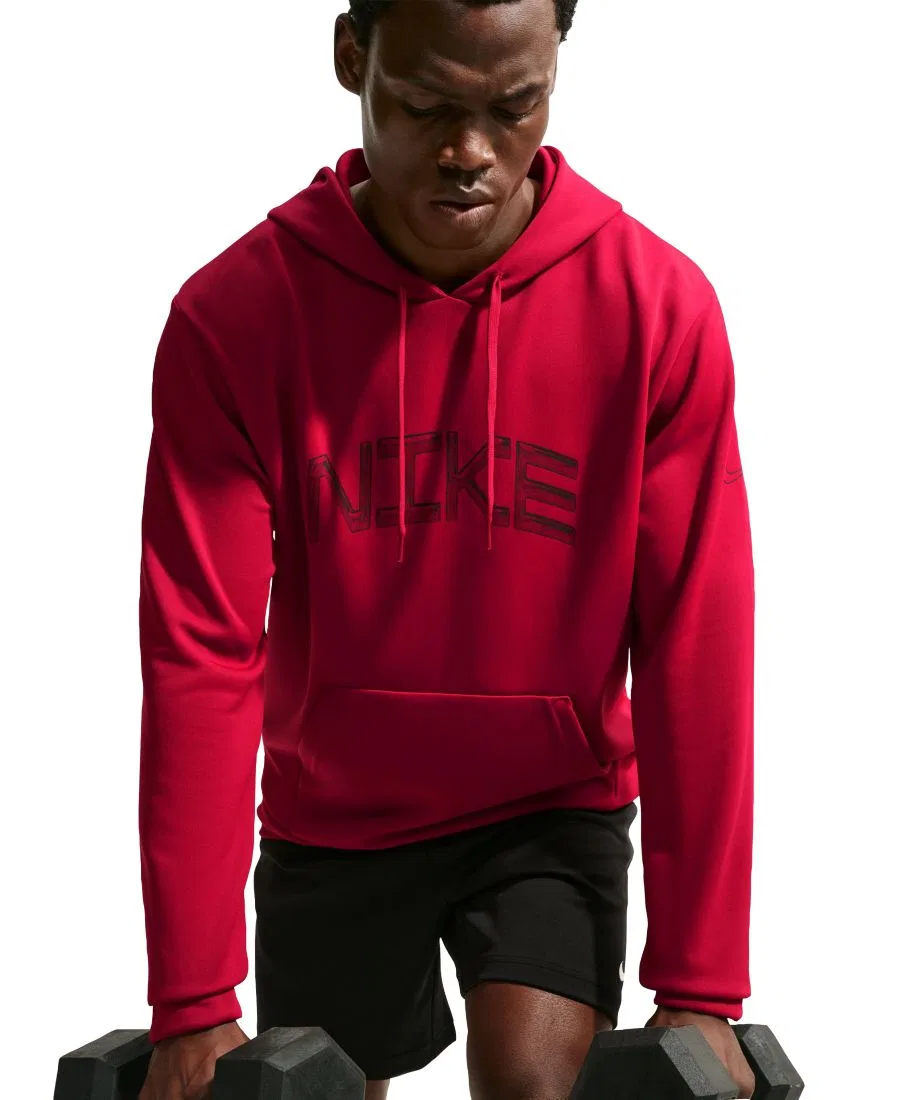 Худи Dri-FIT Classic-Fit Nike, Tough Red/Black — фото 3