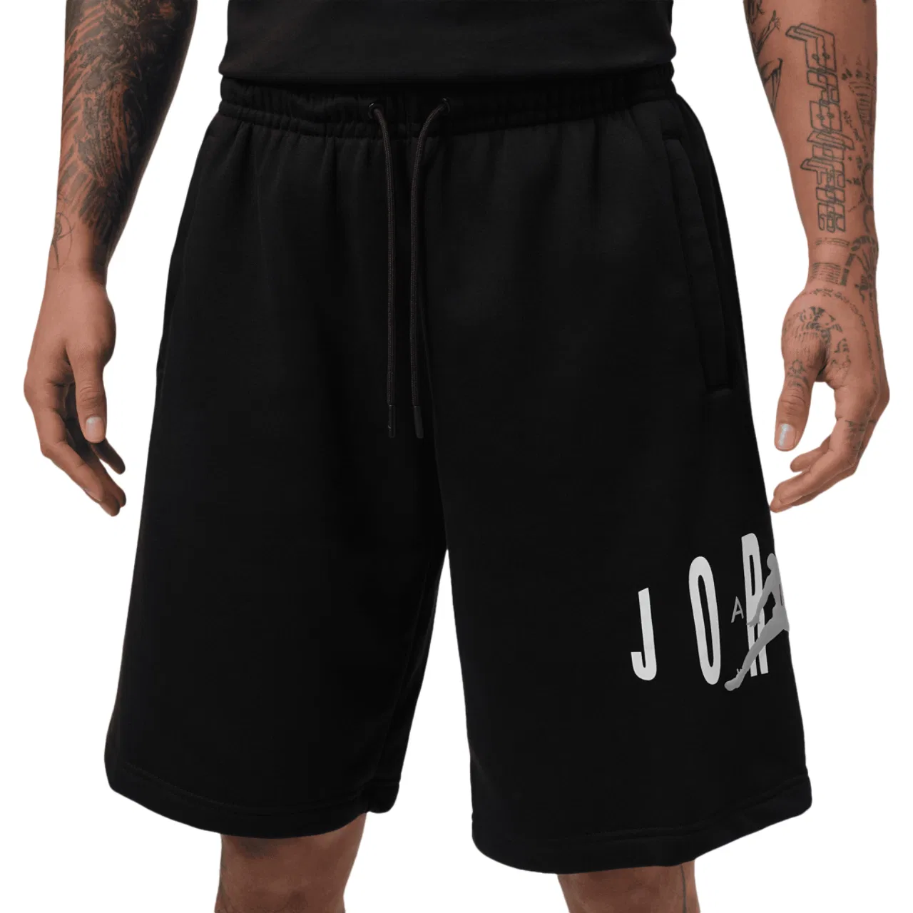 Шорты мужские Stretch Fleece Brooklyn Jordan, цвет Black/Wolf Grey