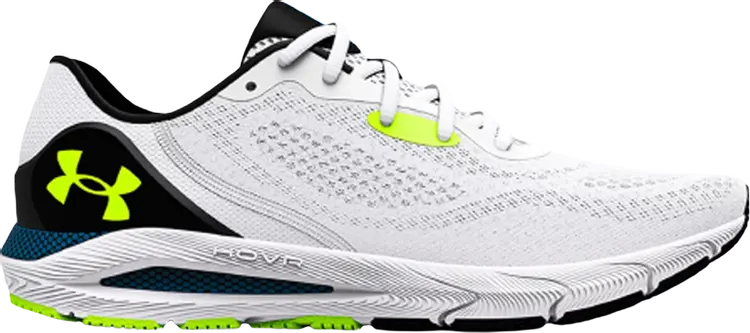 

Кроссовки Under Armour HOVR Sonic 5 White High-Vis Yellow, белый
