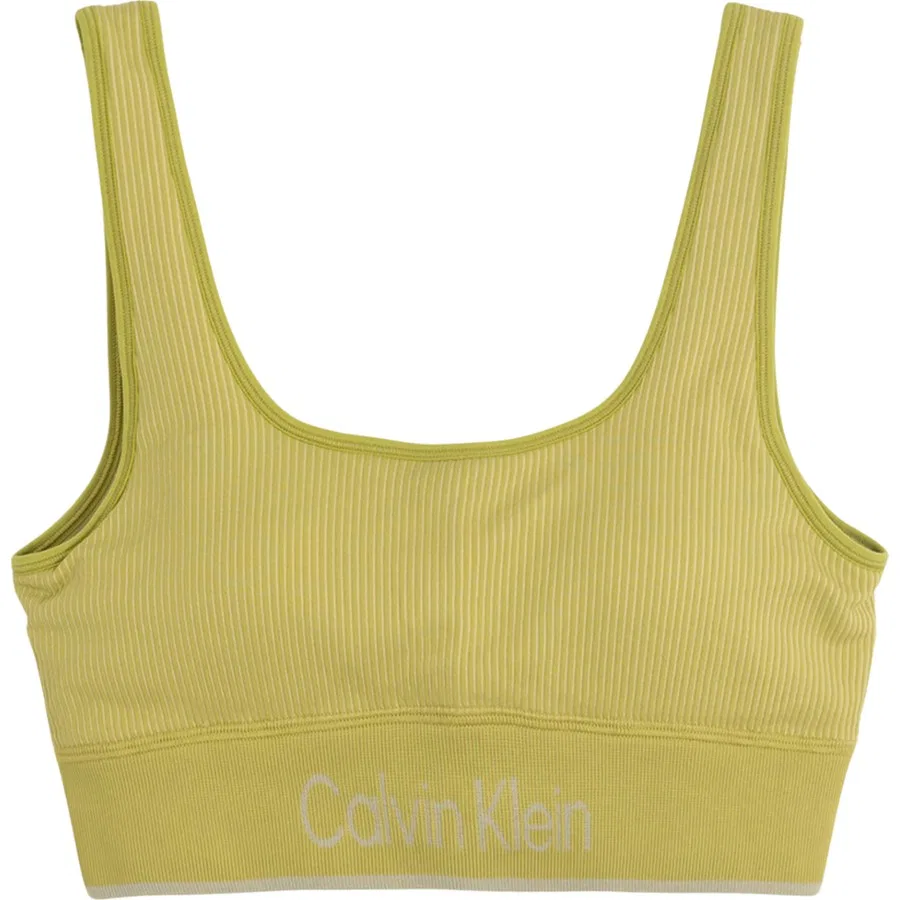 Спортивный бюстгальтер без швов Seamless Sports Bra Calvin Klein, Зеленый