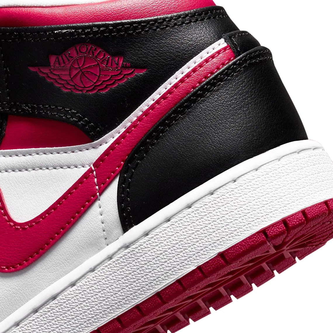 Мужская футболка хлопковая NIKE, Black Very Berry White — фото 2