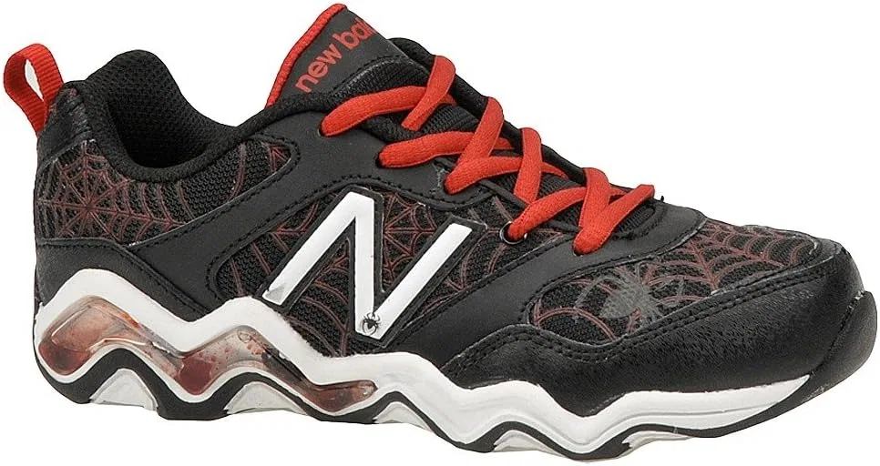 Детские кроссовки с принтом Tetragel New Balance, Black/Red — фото 2