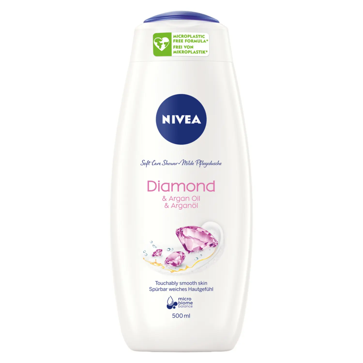 

Nivea Diamond & Argan Oil ухаживающий гель для душа, 500 мл
