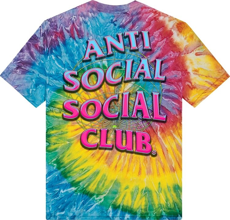 Футболка Anti Social Social Club ASSC Technologies Inc. 2001 Tee 'Tie Dye', разноцветный — фото 3