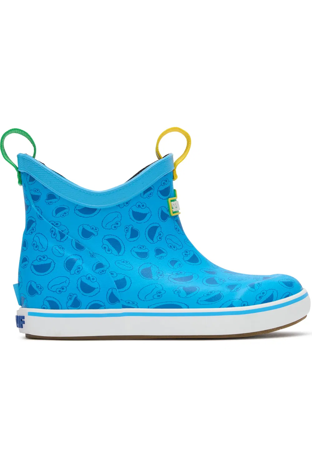 Детские сапоги водонепроницаемые с Sesame Street XTRATUF, Cookie Monster Blue — фото 2